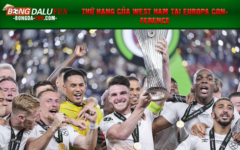 Thứ hạng của West Ham tại Europa Conference