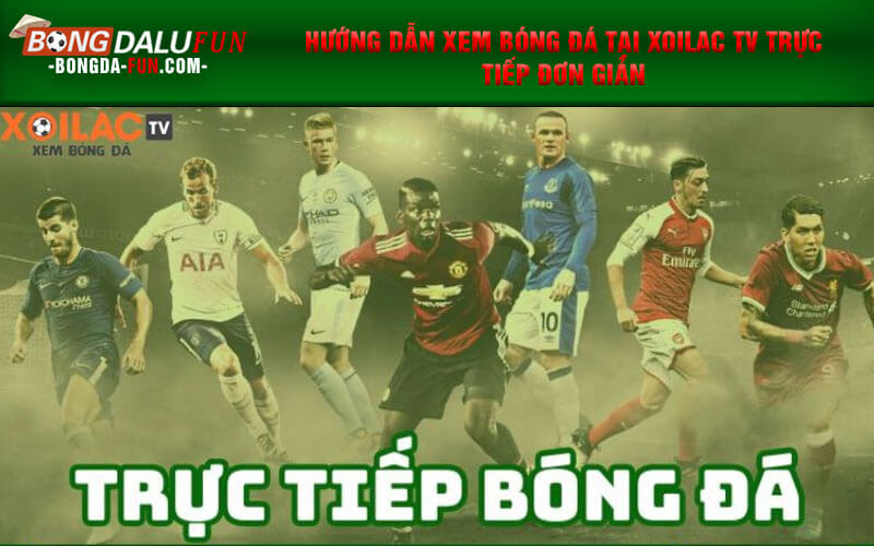 Hướng dẫn xem bóng đá tại Xoilac TV trực tiếp đơn giản