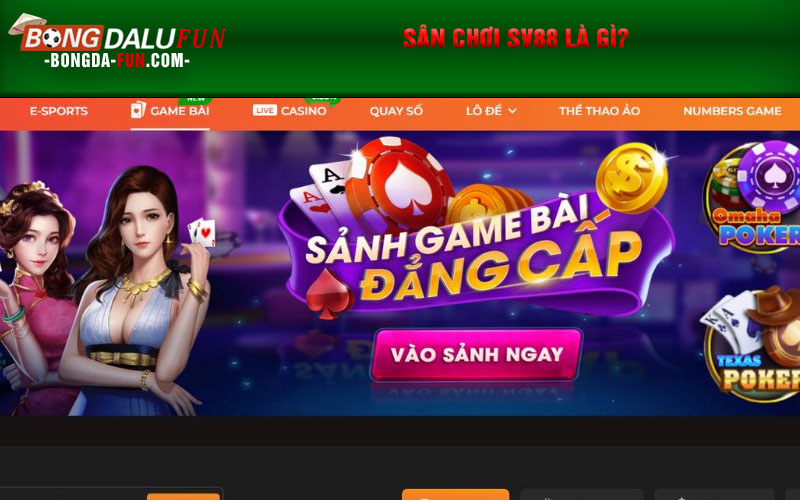 Sân chơi Sv88 là gì