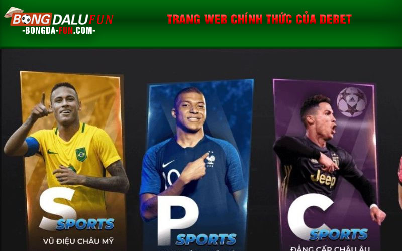 Trang web chính thức của Debet