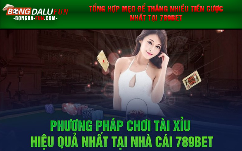 Phương pháp chơi tài xỉu hiệu quả tại sân chơi 789Bet
