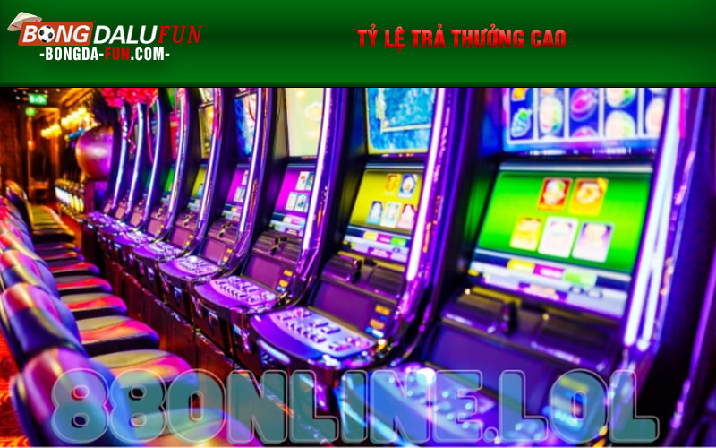 Nổ hũ là tựa game có mức trả thưởng cao bậc nhất tại 88online