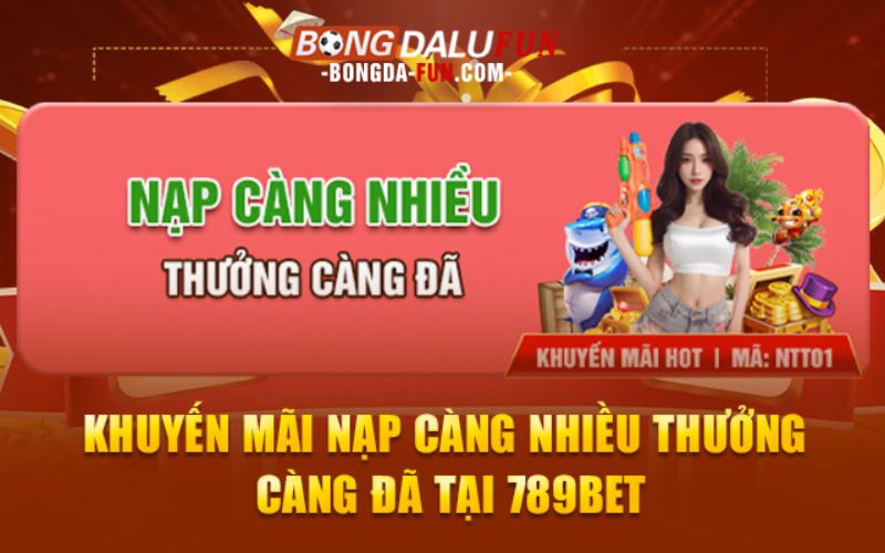 Tổng hợp các khuyến mãi tặng thưởng cực cháy của 789bet