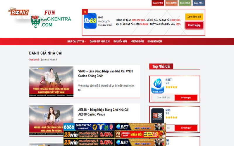 Thông tin khách quan về top các nhà cái uy tín hàng đầu 2024