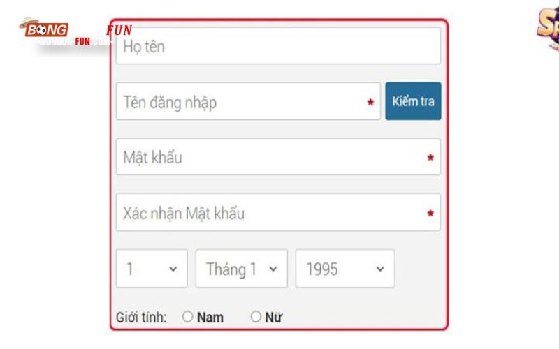 Kiểm tra lại thông tin form đăng ký trước khi xác nhận