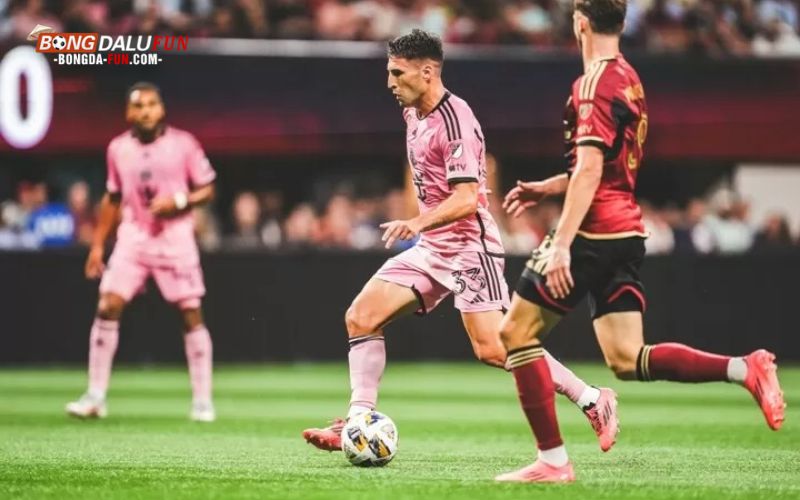 Hai đội bóng Inter Miami hòa Atlanta United với tỷ số 2-2