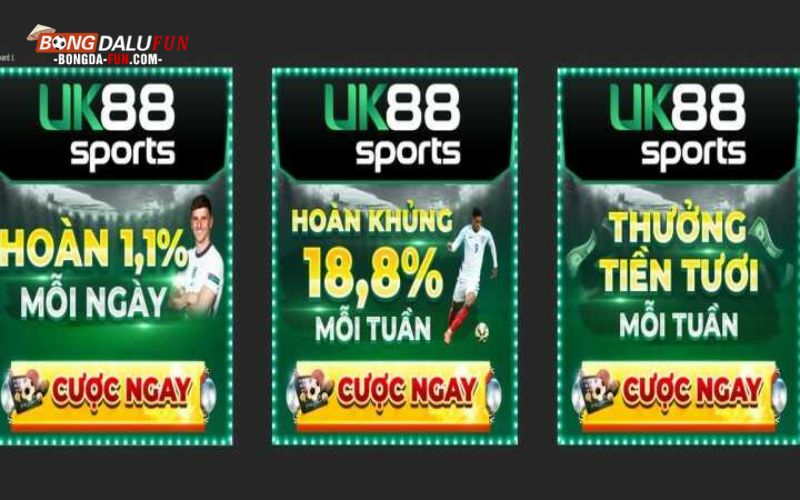 Tổng hợp các chương trình khuyến mãi UK88 năm 2024