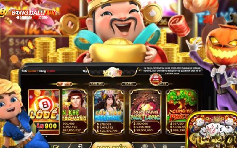 Tổng hợp các sảnh game chất lượng khi tải Vin88